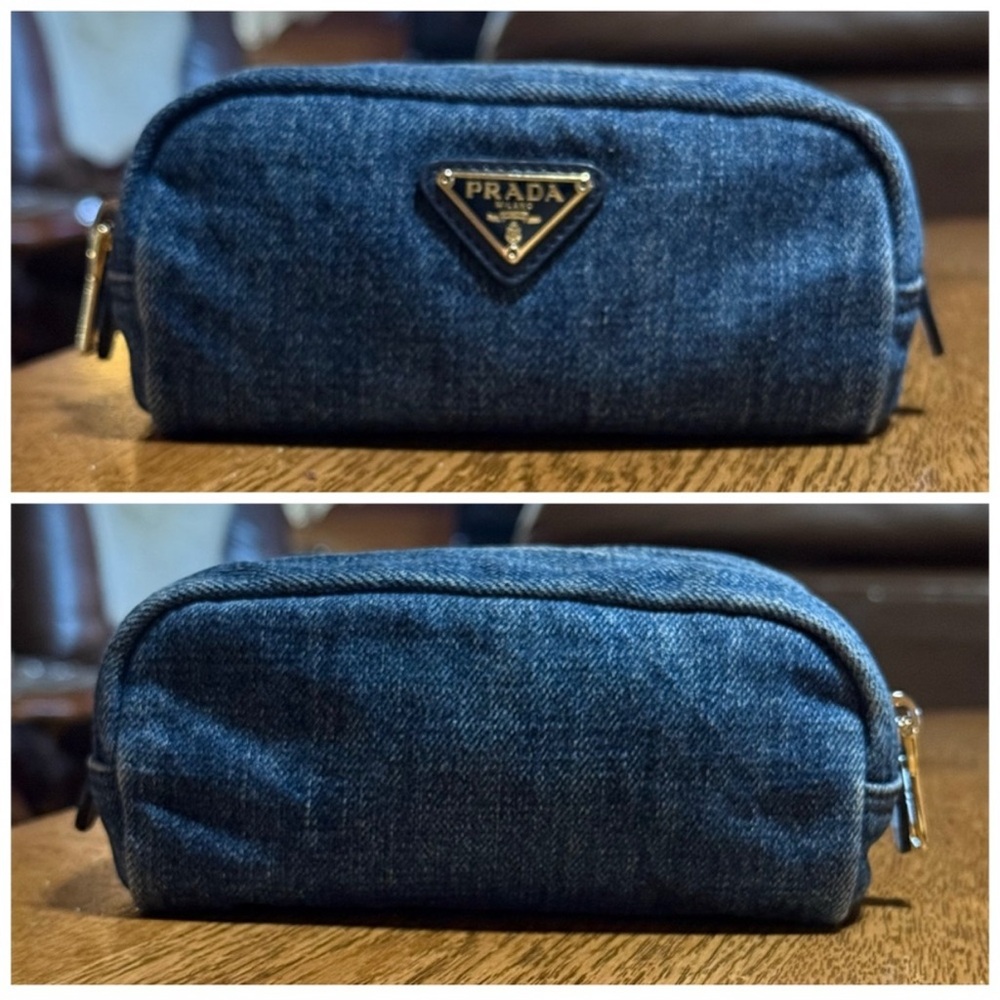 Prada Blue Denim Bag - Picture 4 of 14